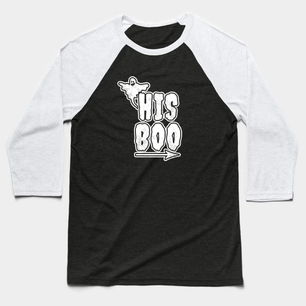 His Boo Baseball T-Shirt by LunaMay